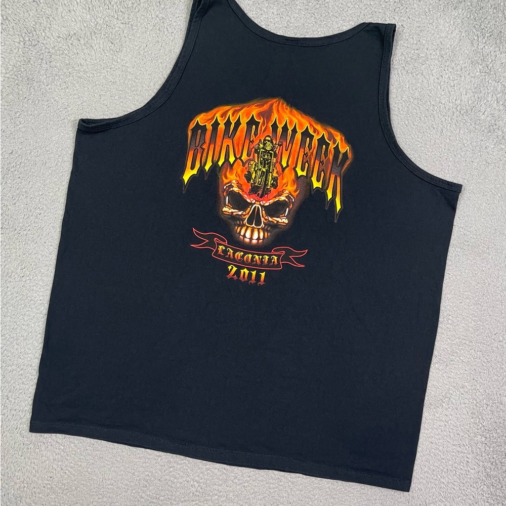 Laconia biker tank top